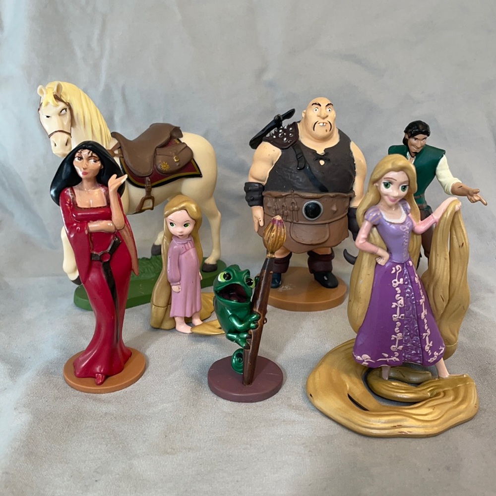 Disney Tangled Cake Toppers